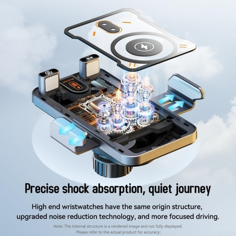 2-in-1 Smart Wireless Car Phone Mount