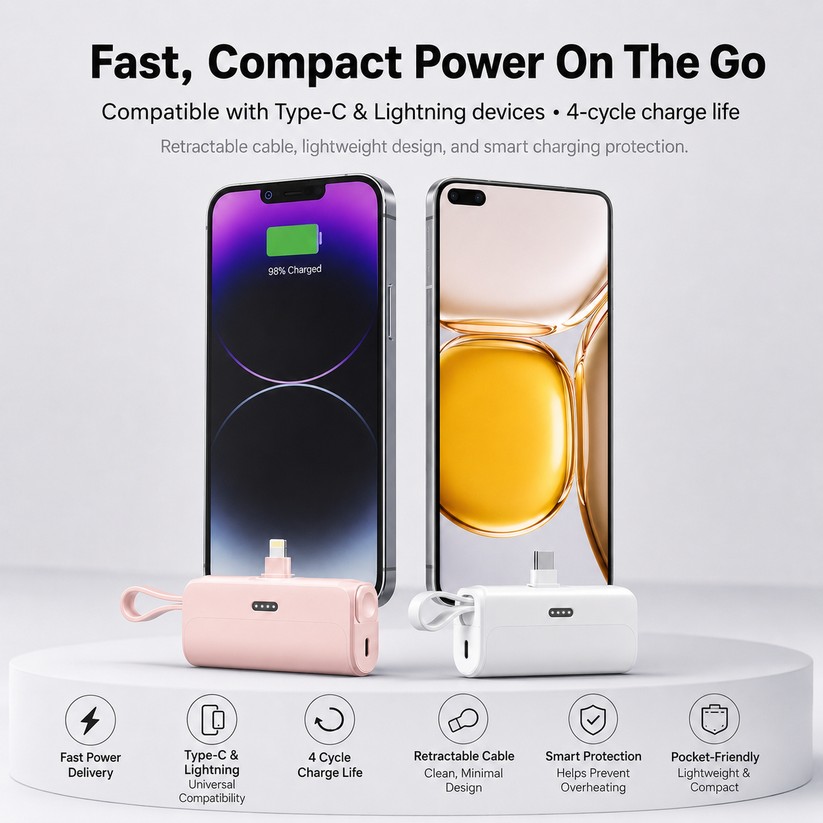 Why I Always Keep One of These Mini Power Banks in My Purse