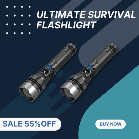 🔥 2026 The Ultimate Survival Flashlight