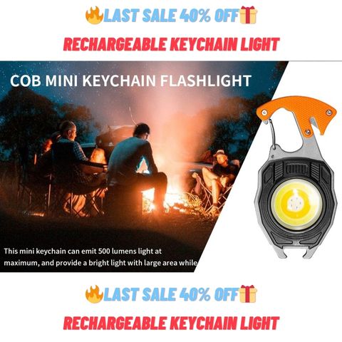 🔥LAST Sale 40% OFF🎁 - Rechargeable Keychain Light