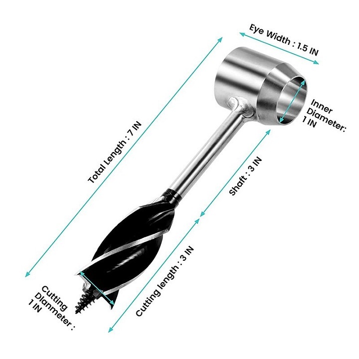 Bushcraft Auger - Bushcraft Hand Auger Wrench