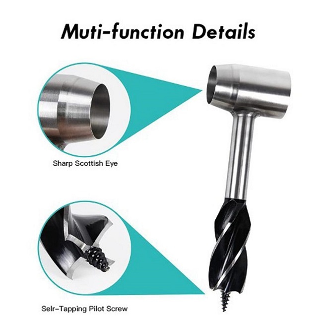 Bushcraft Auger - Bushcraft Hand Auger Wrench